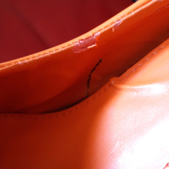 Orange platform wedges - Picture 6 of 7